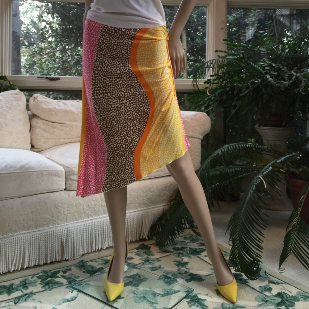 Trina Turk ruched skirt